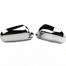 2x CHROME SIDE LEFT & RIGHT WING MIRROR COVER CAPS VW GOLF 4 IV MK4 1998-2004