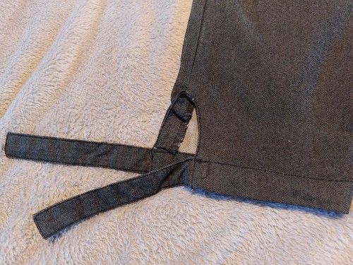 Bonprix ausgefallene Jogpants Hose grau meliert Gr 40 neu - Bild 5 von 5