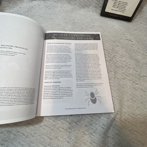 Autoimmune Recovery Protocol (DVD, 2017, 5 Segments, Jonathan Otto) & book - Picture 17 of 18