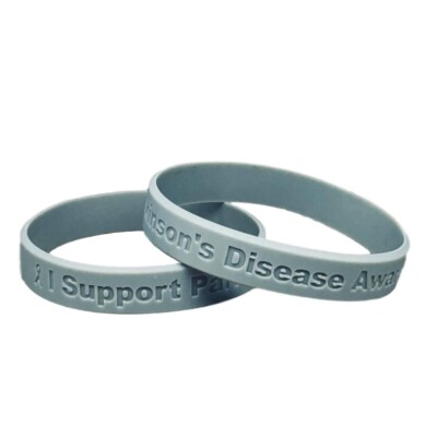 10 I Support Parkinson's Disease Awareness - 10Pc - Medical Grade Silicone