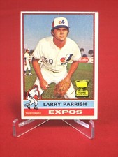 LARRY PARRISH ROOKIE 1976 TOPPS Baseball Card #141 FAIR