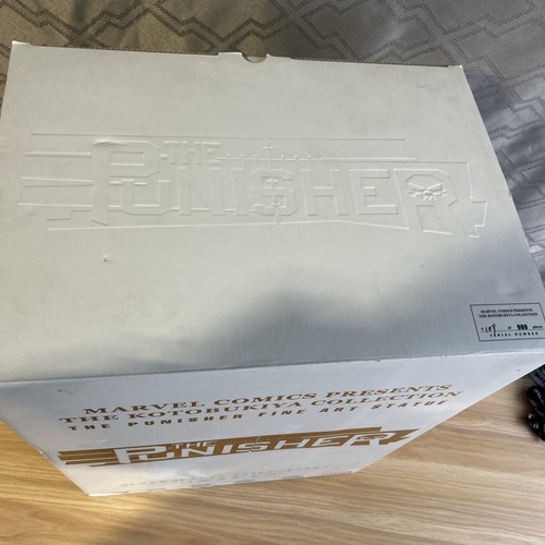 Statue Fine Art The Punisher 2018 KOTOBUKIYA MARVEL BD neuve - Photo 6/7
