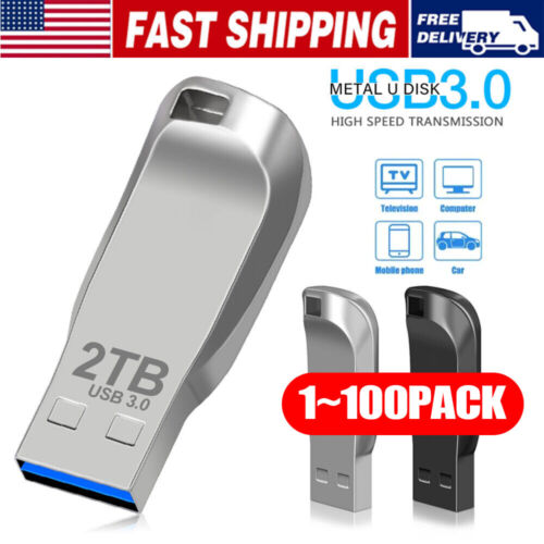 1Tb/2Tb Usb 3.0 Flash Drive Thumb U Disk Memory Stick Pen Pc Laptop Storage lot