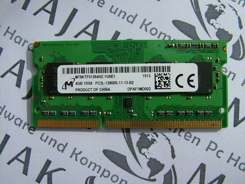 4GB / Laptop RAM Speicher /DDR3/ DDR3L / 12800S / 10600S - Bild 18 von 31