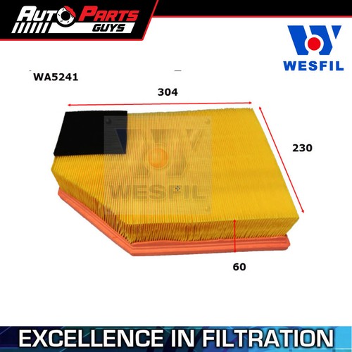 Wesfil Air Filter A1826 fits Volvo XC90 P3 4.4L V8 2006 - 2011 - Bild 1 von 3