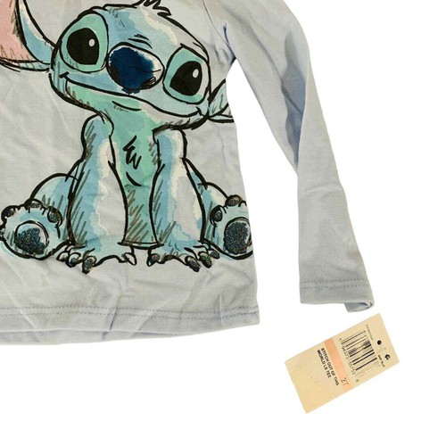 Nueva Camisa Disney Niñas Pequeñas Puntada Talla 4 Fuera de este Mundo Manga Larga Nueva con Etiquetas - Imagen 5 de 8