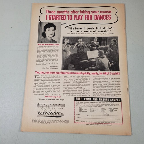 Song Magazine Lot Song Parade Sept 1946 + Song Hits 1945–46 Vintage Lyrics - Picture 4 of 13