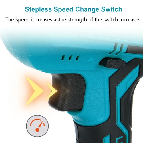 Cordless Electric Reciprocating Saw Sabre Saw 1/2x Battery Charger 4 Blade Kit - Picture 27 of 51