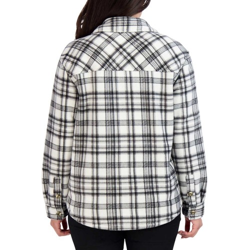 Sage Ladies' Plush Plaid Shirt Jacket - Colors - Sizes - Picture 28 of 32