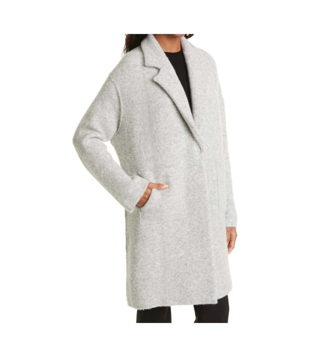 New Vince. Merino Wool Blend Longline Cardigan | eBay