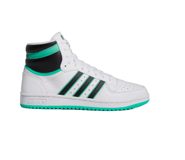 Size 12 - adidas Top Ten RB White Hi-Res Green for sale