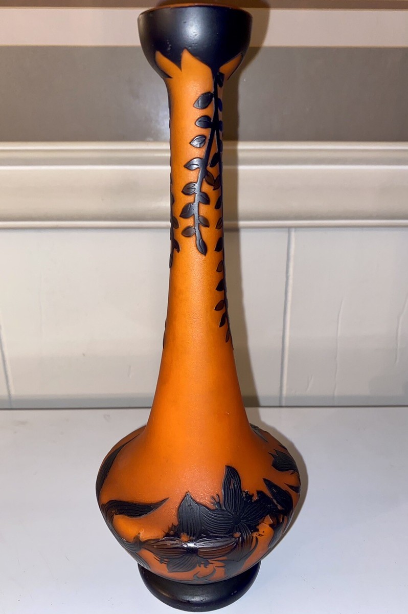 工芸品 Vintage vase from artec Loetz Richard Art Cameo Glass Vase 8.75”H C-1910 | eBay