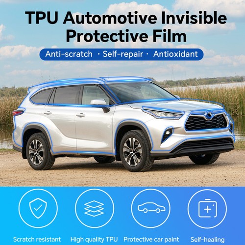 For Toyota Highlander 2020-2024 PRO Precut Paint Protection Film Clear Bra PPF - Picture 4 of 20