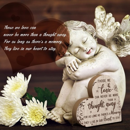 Sympathy Gift Memorial Heart Present For Loss Of Loved One Bereavement Gift Bere - Picture 7 of 7