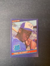 1986 Leaf Canadian - #28 Fred McGriff (RC) - HOF EX-NM Condition - See Pics