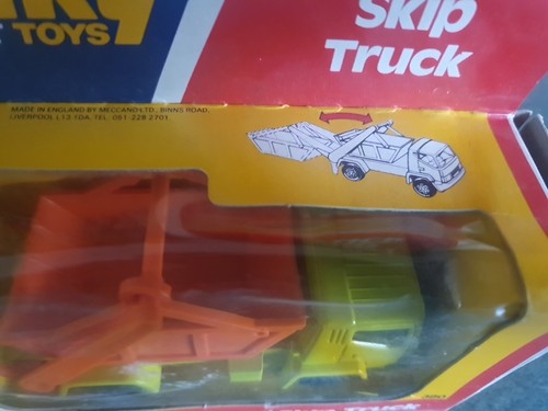 DINKY TOYS 380 CONVOY SKIP TRUCK MODEL MINT & BOXED DIE-CAST VECHILE VINTAGE MIB - Picture 5 of 19