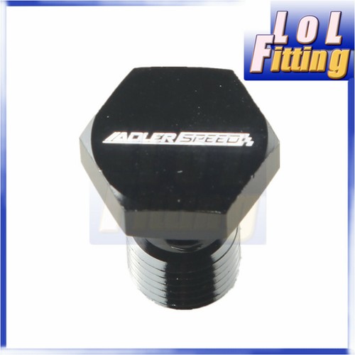 Aluminum Banjo Bolt Fitting M16x1.5mm Metric Brake Adapter Black - Picture 5 of 5