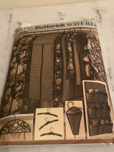 Butterick B4156 Garment Bags, Shoe & Purse Holder, Storage Bags, Hangers - Picture 2 of 4