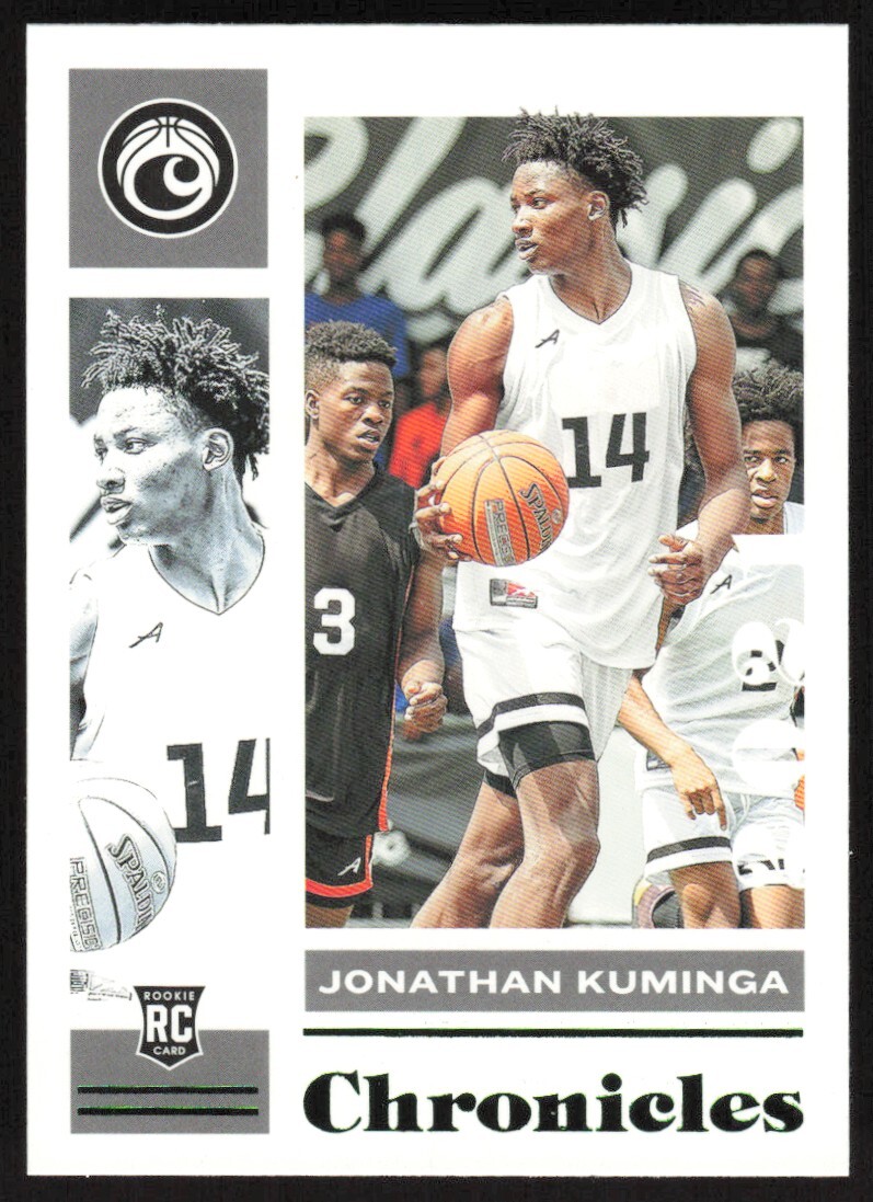 2021-22 Panini Chronicles Draft Picks Basketball Jonathan Kuminga RC #5 Ignite