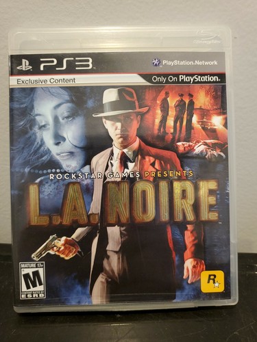 LA Noire PS3 (Sony PlayStation 3) Rockstar Videospiele - inklusive Booklet - Bild 1 von 4