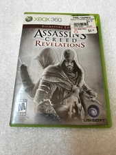 Assassin's Creed: Revelations (Microsoft Xbox 360, 2011) With Instruction Manual