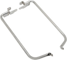 Drag Specialties Chrome Saddlebag Support Brackets 3501-1041
