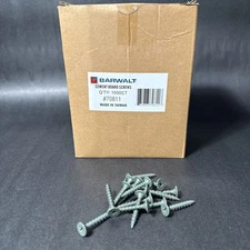 BARWALT Cement Board Screws, 1000 Quantity, #8- 1.25, #70811