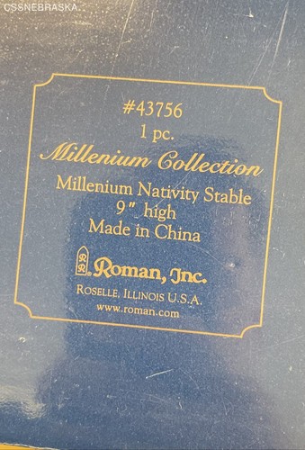 The Millenium Collection 13 Piece Nativity Set by Roman Inc. 1999-2002 - Picture 11 of 12