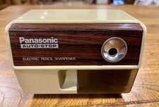 Vintage Panasonic KP-110 Auto Stop Electric Pencil Sharpener Works Perfectly.
