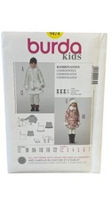 Burda 9474 Kids Coordinated Coat Skirt Hat Purse Sizes 3-7