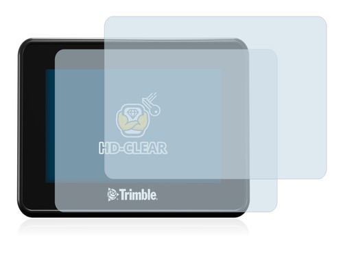 2x Film de protection d'écran pour Trimble GFX-350 transparent - Photo 2/7