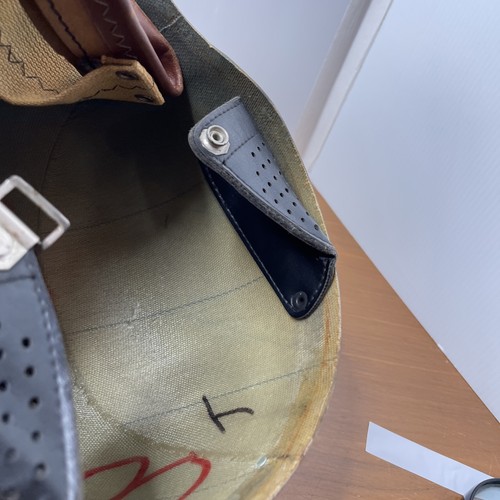 Vintage LA County Motorcycle Cop CHP Helmet Deputy Sheriff Unknown Size - Picture 13 of 24