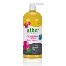 Alba Botanica Hawaiian Detox Body Wash, 32 Oz
