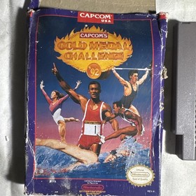 Capcom's Gold Medal Challenge 92 (Nintendo NES) ln In Box Nintendo