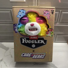 Fuggler x Care Bears TOGETHERNESS BEAR 9" Funny Ugly Monster Tie-Dye Plush 