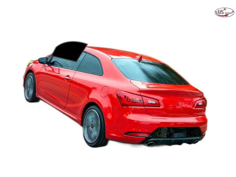Kit de película de tinte de ventana de 2 capas precortada personalizada computarizada para 14-17 KIA Forte koup Foto 2 de 4