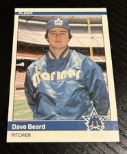 1984 Fleer Update Dave Beard #U-9 NM/Mint