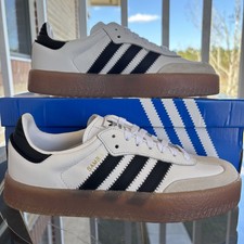 Adidas Sambae White Black Gum Casual Lifestyle Shoes Sneakers Women's Sizes NEW