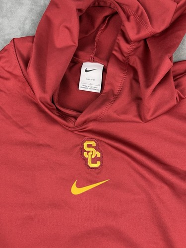 Nike Dri-Fit USC Trojans Pullover Hoodie Lightweight Men's Size Large - Bild 2 von 5