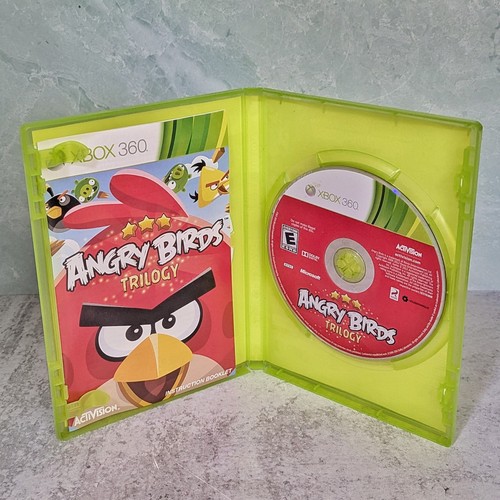 Angry Birds Trilogy (Microsoft Xbox 360) Complete CIB Tested & Working - Picture 4 of 6