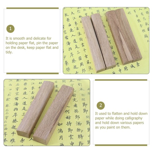 Extend The Ruler Calligraphy Paper Weights Chinese and Painting Stationery - Imagen 7 de 12