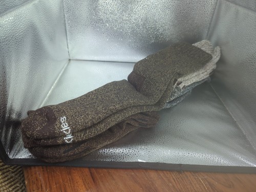 4-Pack Men's Dickies Heavyweight Wool-Blend Thermal Crew Socks Boot Cushion NEW - Picture 3 of 6
