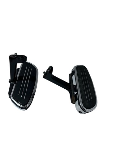 Genuine Harley Davidson Passenger Floorboards w/Brackets Harley Street Glide - Foto 6 di 11