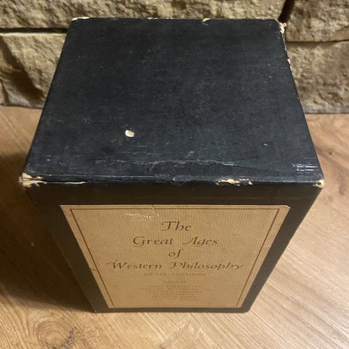 The Great Ages of Western Philosophy Six Volume Vintage 1957 HC Book Box Set - Foto 2 di 7