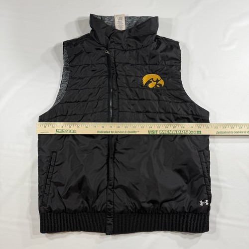Iowa Hawkeyes Weste Under Armour Loose Coldgear Full Zip Damen Größe XL schwarz - Bild 8 von 11