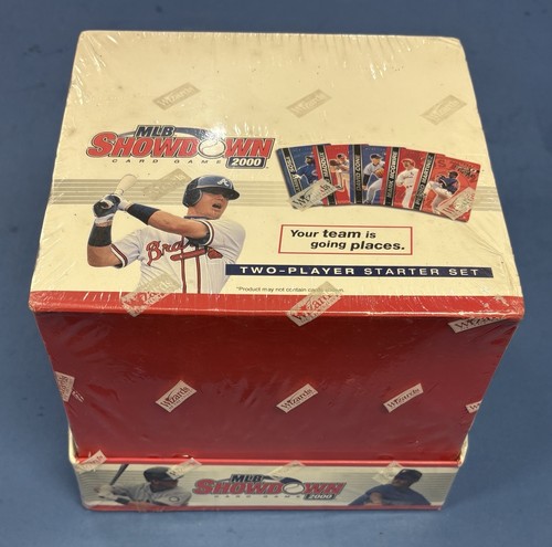 2000 MLB Showdown Card Game 2 Player Starter Set Box