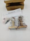 Williams Sonoma Curtain Barral Simple End Bracket Hardware Assembly Kit Brass