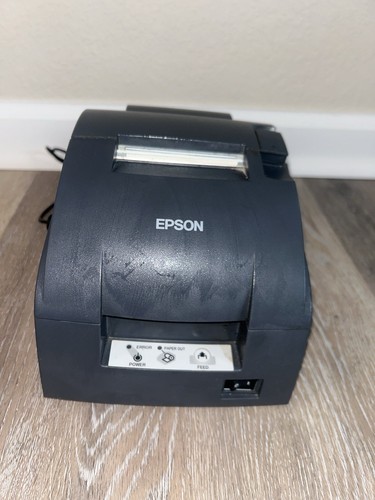 Epson TM-U220B Dot Matrix POS Receipt Printer Ethernet USB UNTESTED - Picture 2 of 5