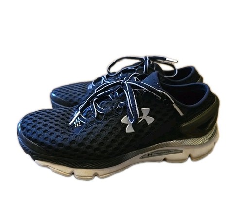 Under Armour ~ Gemini Speedform ~ Herrenschuh Größe 8 ~ schwarz/silber ~ guter Zustand - Bild 12 von 12