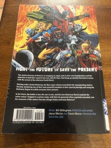 Justice Society of America: Axis of Evil (DC Comics 2010 February 2011) EX-LIBR - Picture 4 of 5